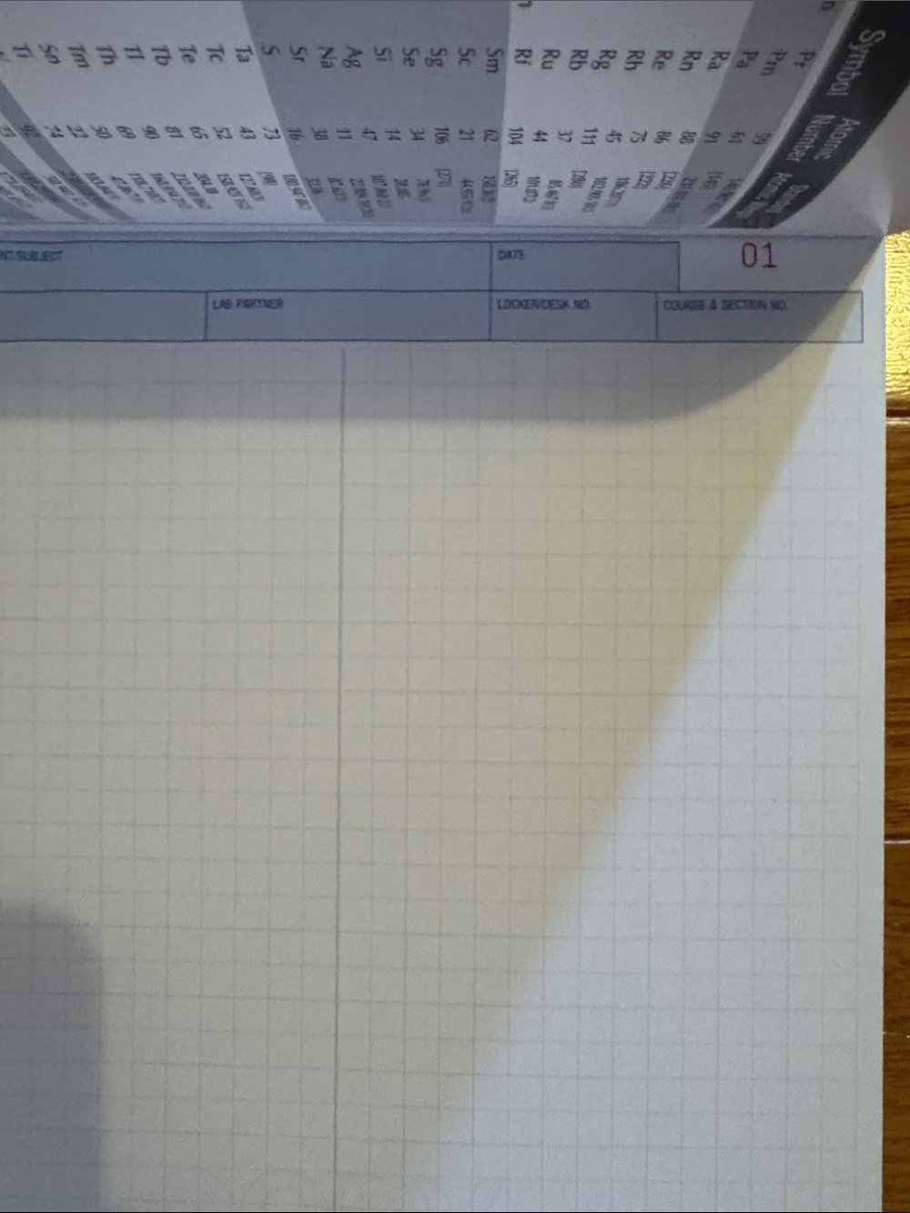 Student Lab Notebook with Permanent Binding - Picture 3 of 5